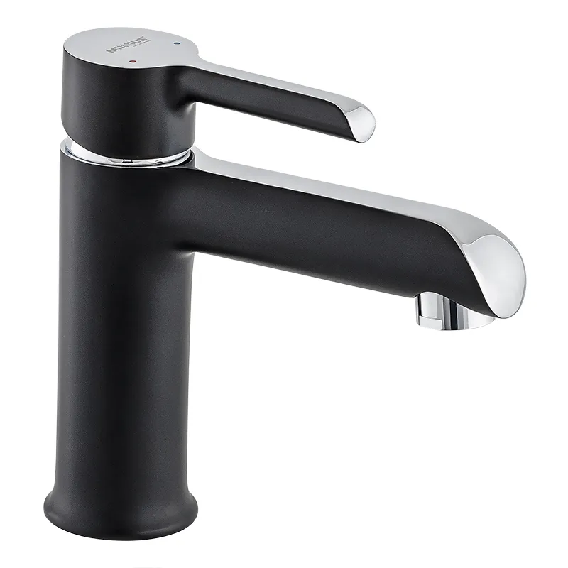 фото Змішувач для умивальника Mixxus Premium Edem 001 (Black) (MI5838)