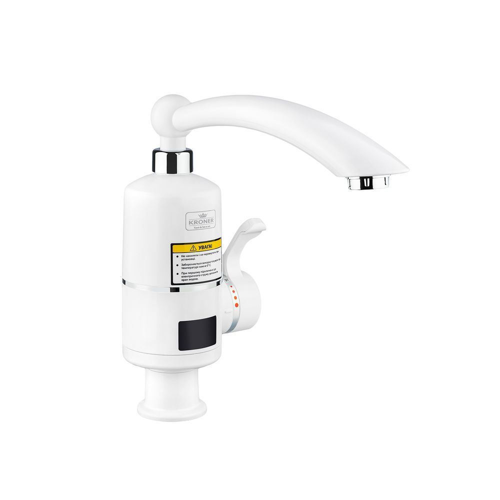 фото Проточный водонагреватель Kroner KRM Volt - CW092 с дисплеем