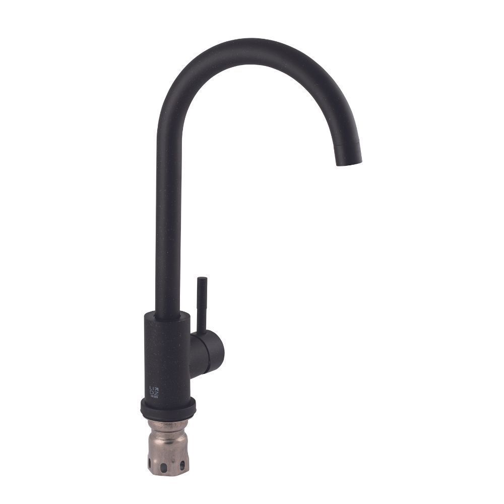фото Смеситель для кухни Lidz Aria 015F (k35) LDARI015FBLA45288 Black/White