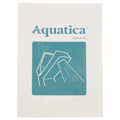 фото Змішувач s12 &Oslash;40 медичний вилив прямий 150мм на шпильці AQUATICA (9712150)