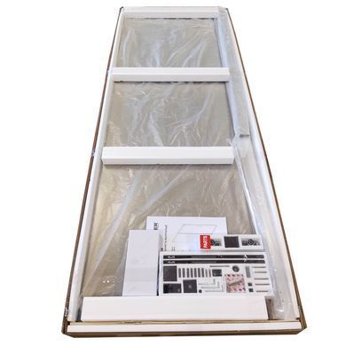 фото Двері у нішу розсувні KOER SR SD02-120x200-TR-01 прозоре скло EASY CLEAN 8мм хром (KR5384)