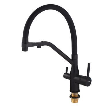 фотографія Змішувач для кухні MixxusPremium Gravity 021 BLACK REFL.BLACK (MI6978)
