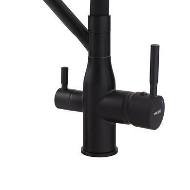 фотографія Змішувач для кухні MixxusPremium Gravity 021 BLACK REFL.BLACK (MI6978)
