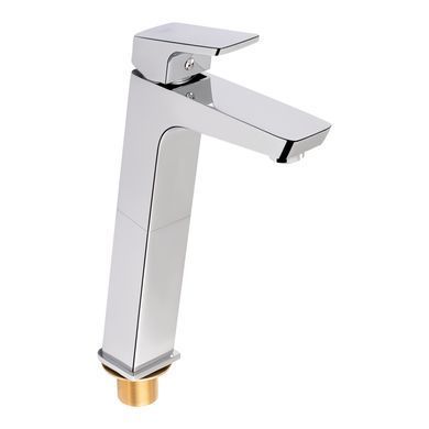 фото Смеситель для раковины Qtap Namesti высокий QTNAM1025H102C Chrome