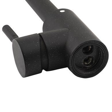 фото Смеситель для кухни Lidz Aria 015F (k35) LDARI015FBLA45288 Black/White