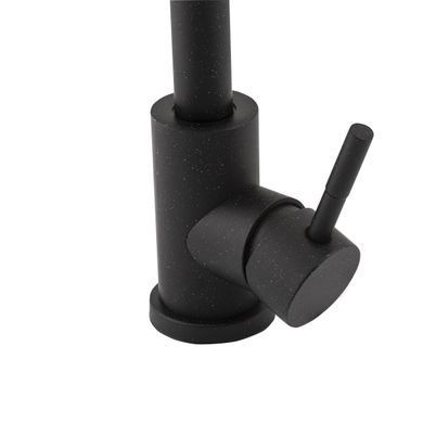 фото Смеситель для кухни Lidz Aria 015F (k35) LDARI015FBLA45288 Black/White