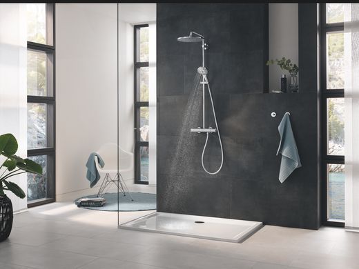 фотографія Душова система з термостатом для душу Grohe Rainshower System (260047000)