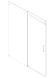 Двері у нішу розсувні KOER SR SD02-120x200-TR-01 прозоре скло EASY CLEAN 8мм хром (KR5384)