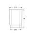Стакан для зубних щіток Grohe Selection Cube (40783000)