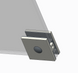 Двері у нішу розсувні KOER SR SD02-120x200-TR-01 прозоре скло EASY CLEAN 8мм хром (KR5384)