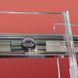 Двері у нішу розсувні KOER SR SD02-120x200-TR-01 прозоре скло EASY CLEAN 8мм хром (KR5384)