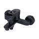 Змішувач для ванни Lidz Latwa 006 (з душовим гарнітуром) (k35) LDLAT006BLA45419 Black