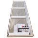 Двері у нішу розсувні KOER SR SD02-120x200-TR-01 прозоре скло EASY CLEAN 8мм хром (KR5384)
