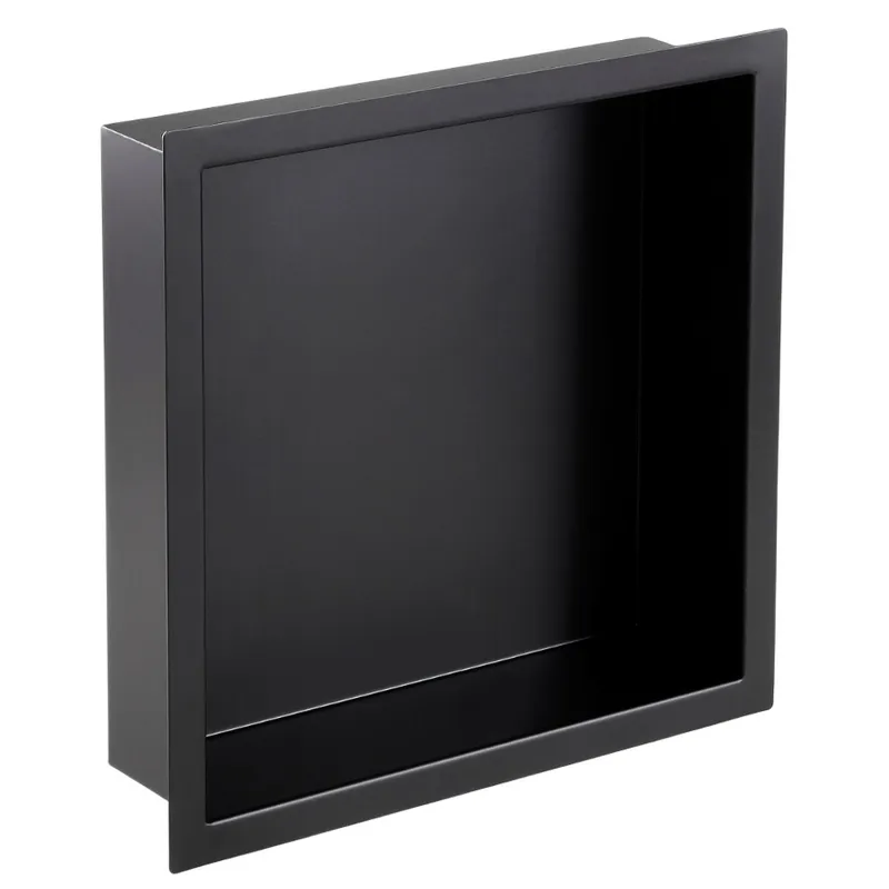 фото Полиця для ванної кімнати Mixxus Premium Niche-0101 Black (MI6678)