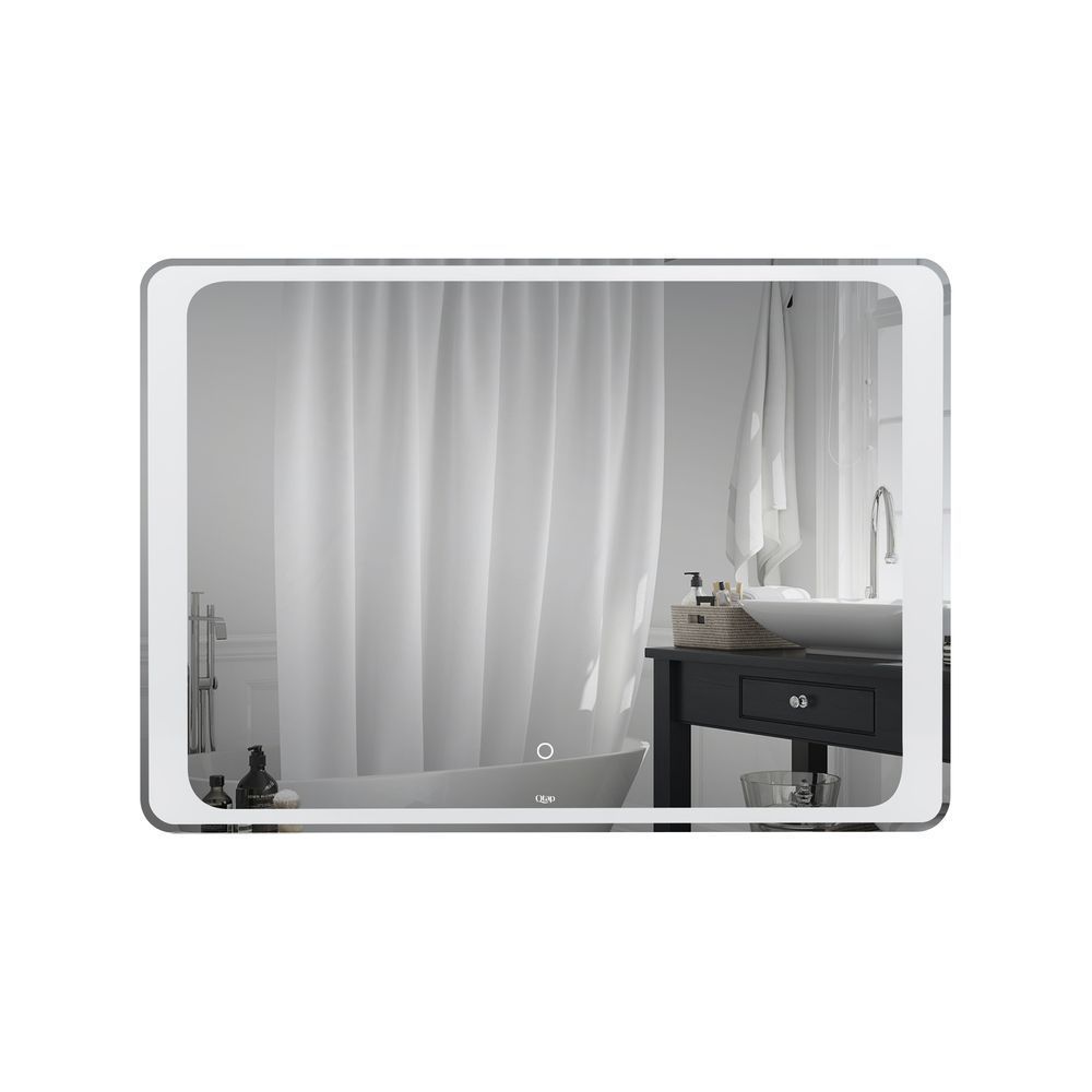 фото Зеркало Qtap Leo 1000х700 с LED-подсветкой Touch, диммер, рег. яркости QT1178141870100W