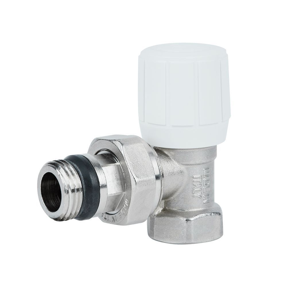 фото Кран радиаторный Icma 1/2" с антипротечкой угловой №951