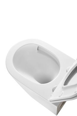 фото Унітаз підвісний Mixxus Premium Bevel-0301-T3 515x355x365mm, система змиву Tornado 3.0 (MP6472)