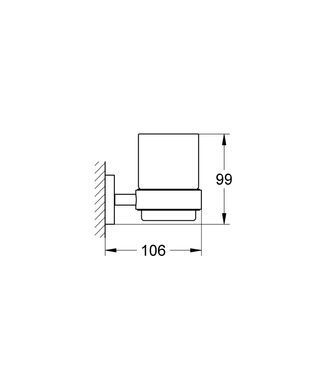 фото Стакан для зубних щіток Grohe Essentials New (40447001)