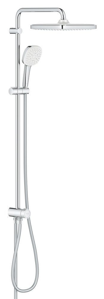 фото Душевая система Grohe Flex Tempesta System 250 Cube с переключателем настенного монтажа (26694001)