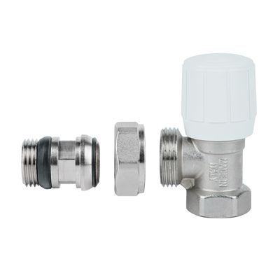 фотографія Кран радіаторний Icma 1/2" з антипротіканням кутовий №951