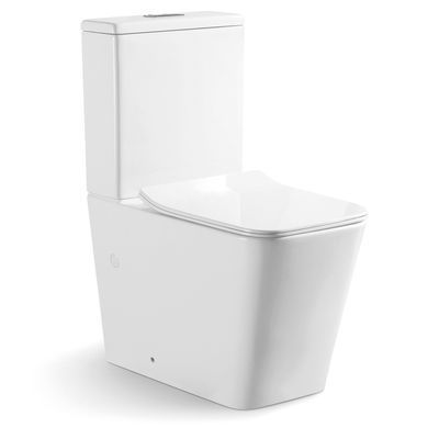 фото Унітаз-компакт Mixxus QUADRO-0403-R 640x360x835mm, система змиву RIMLESS (MI6710)