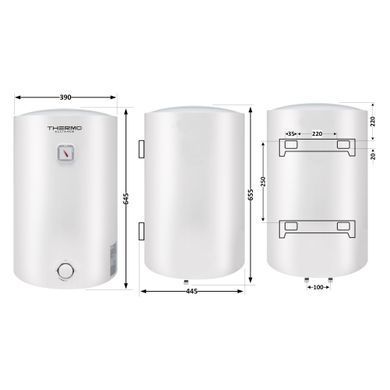 фото Компресор V 2.5кВт 435л/хв 8бар 50л (2 крана) GRAD (7043945)