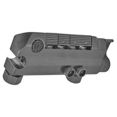 фото Душова колона Armata BCS-009-J Graphite зі змішувачем з кнопковим перемикачем, 4 режими (CH6509)