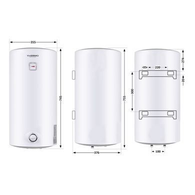 фото Компресор V 2.5кВт 435л/хв 8бар 50л (2 крана) GRAD (7043945)