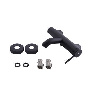 фото Смеситель для ванны Qtap Robin QTROB3060102B Black Matt