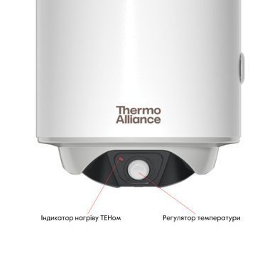 фотографія Водонагрівач електричний комбінований Thermo Alliance вертикальний 80 л. т.о. 0,24 кв.м правий, мокрий ТЕН 2,0 кВт (CWH 8044 4S R)