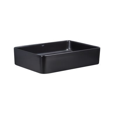 фотографія Раковина-чаша Qtap Tern 500х350х145 Matt black QT1711A055MBN