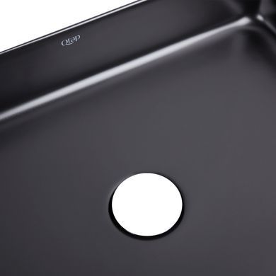 фотографія Раковина-чаша Qtap Tern 500х350х145 Matt black QT1711A055MBN