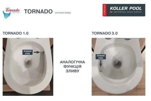 фотографія Інсталяція KollerPool AQUA LINE + EDGE White панель змиву + підвісний унітаз ROUND Black matt з сидінням Soft-close ( змив Tornado )