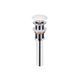 Комплект Qtap Tern: Раковина накладная прямоугольная 475х370х140 мм White + Донный клапан PU02