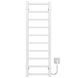 Рушникосушарка електрична Forest П10 200х1000 Deffi нержавіюча сталь (Білий, WD04, Праве підключення)