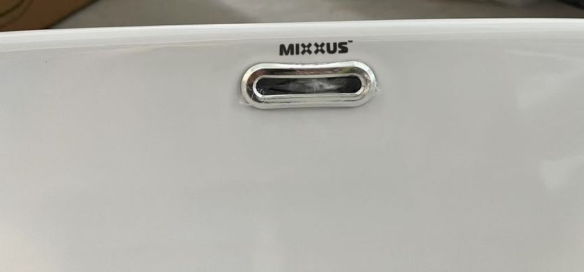 фото Раковина врізна на стільницю Mixxus Premium ELLIPSE-1601 600х400х190mm з переливом (MP6569)