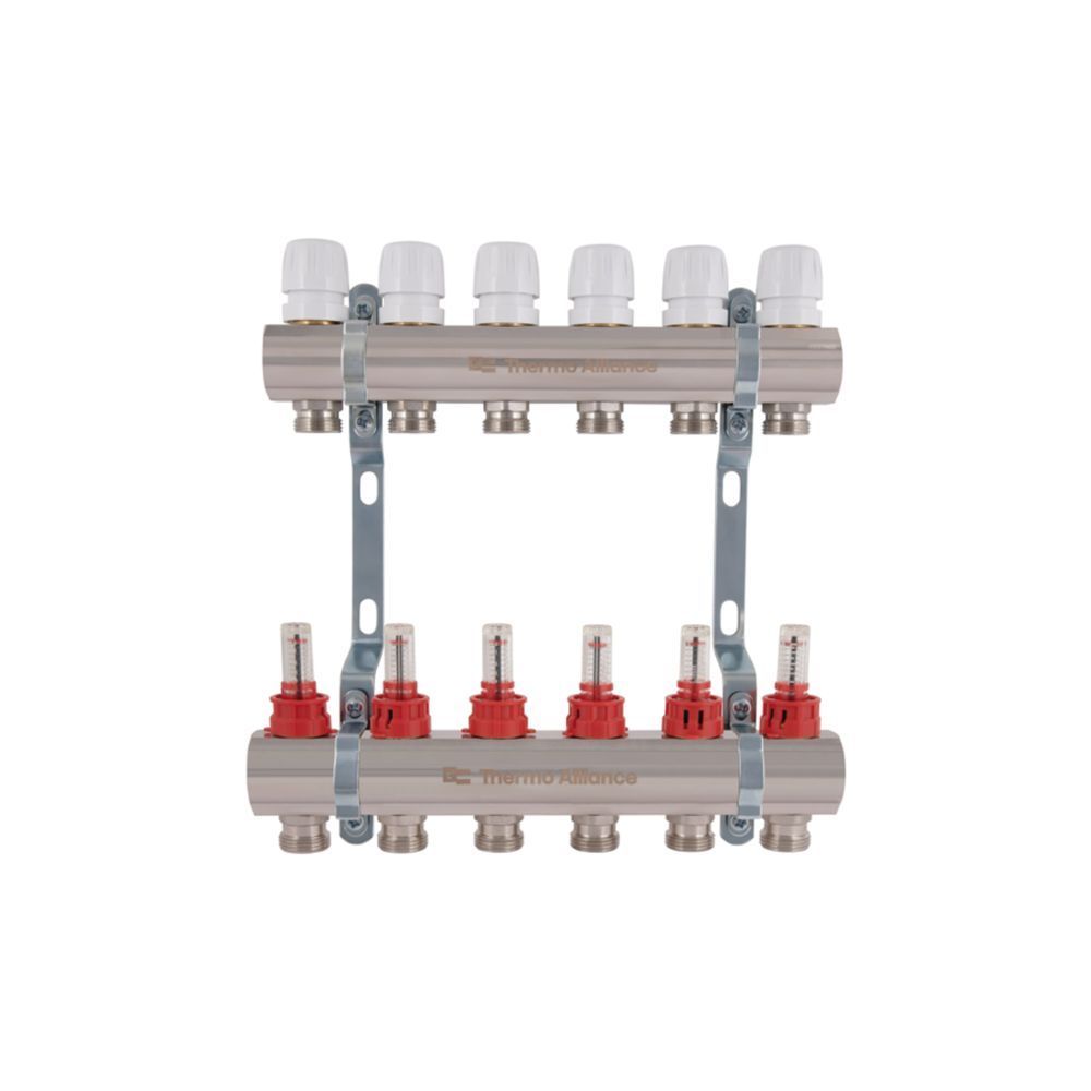 фотографія Колектор з витратомірами Thermo Alliance Standart 1" 6 виходів SD235W6