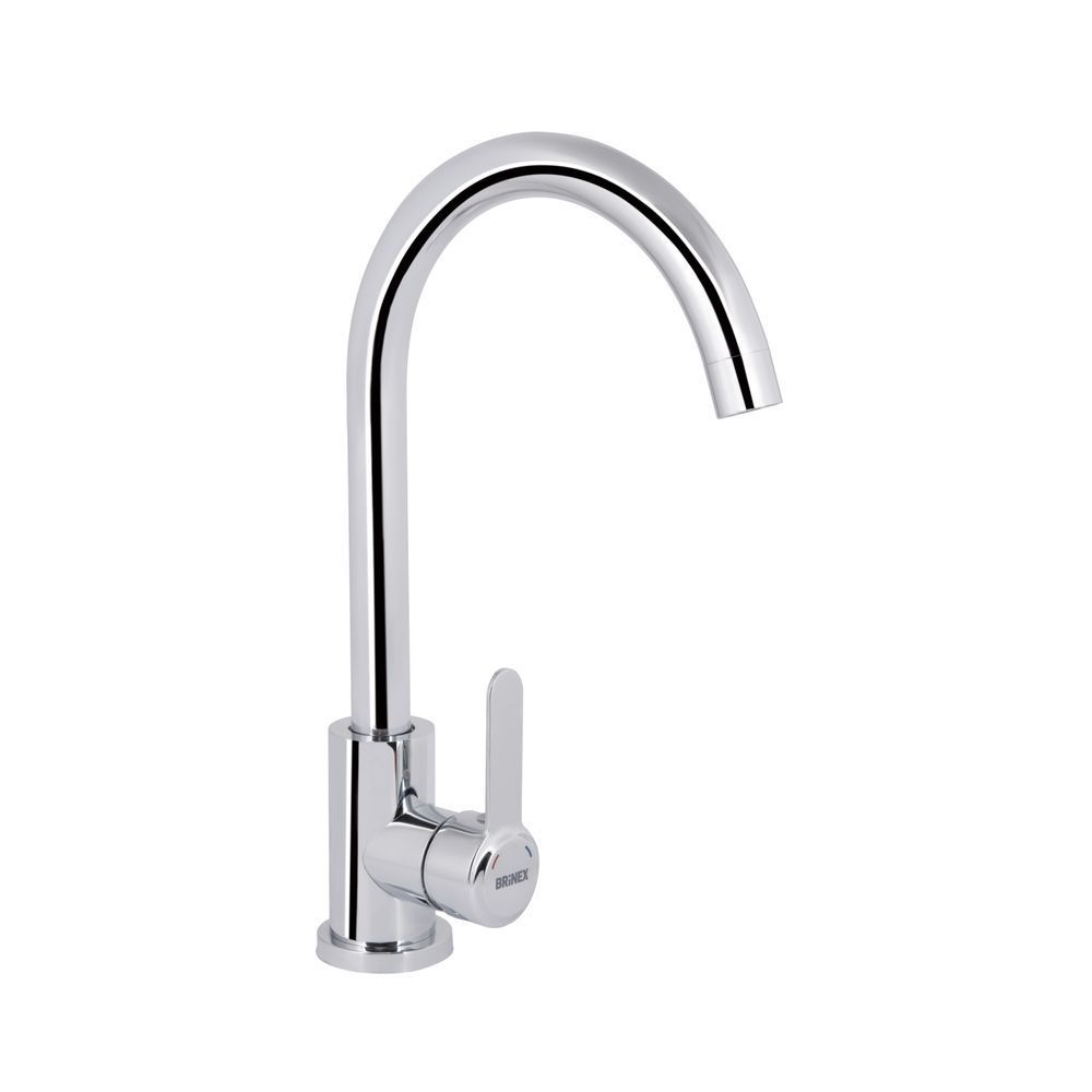 фотографія Змішувач для кухні U-образний Brinex Pure 015F U-образний Chrome BRIPUR015FCRM