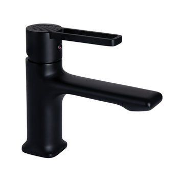 фото Смеситель для раковины Qtap Taurus QTTAU270BLM45660 Black Matt