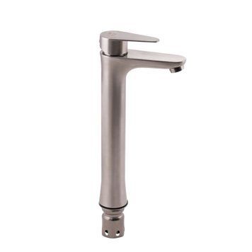 фотографія Змішувач для раковини Lidz Vida 001FH високий (k35) LDVID001FHNKS34955 Nickel