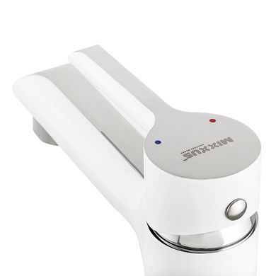 фото Змішувач для умивальника Mixxus Premium Edem 001 (White) (MI5843)