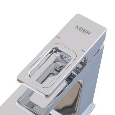 фотографія Змішувач для умивальника KOER KB-10009-01 (Колір хром) (KR3498)