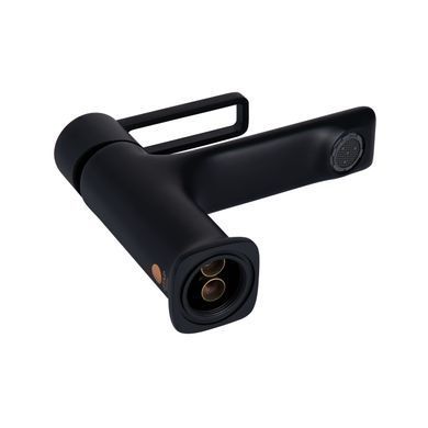 фото Смеситель для раковины Qtap Taurus QTTAU270BLM45660 Black Matt