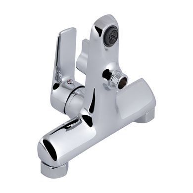 фотографія Змішувач для ванни Qtap Leo New (з душовим гарнітуром) QTLEO259CRM45563 Chrome