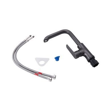 фото Смеситель для кухни Qtap Zelnava QTZELN9050101FG Graphite