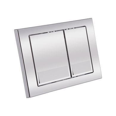 фото Набор инсталляция 4 в 1 Qtap Nest ST с квадратной панелью смыва QT0133M425M06028CRM