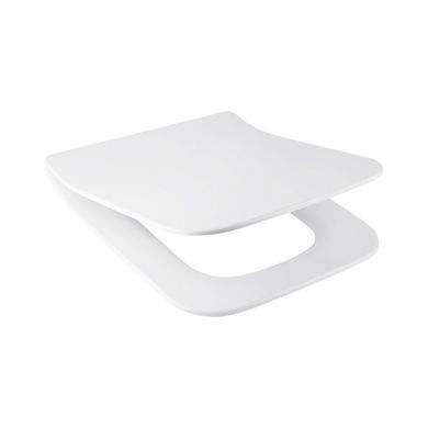 фото Сиденье для унитаза Qtap (Crow 520,640) с микролифтом Slim QT0599SC2170W