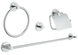 фото Набір аксесуарів 4 в 1 Grohe Essentials New (40776001)