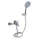 Змішувач для ванни Qtap Leo New (з душовим гарнітуром) QTLEO259CRM45563 Chrome