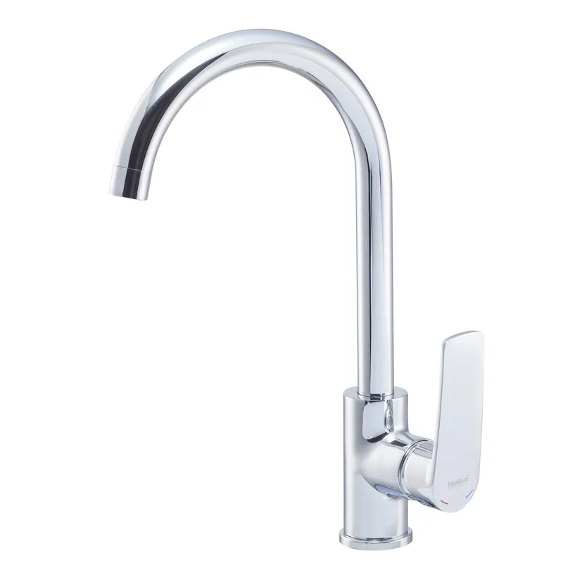 фото Змішувач для кухні Haiba Troya 017 Nut (HB9662)